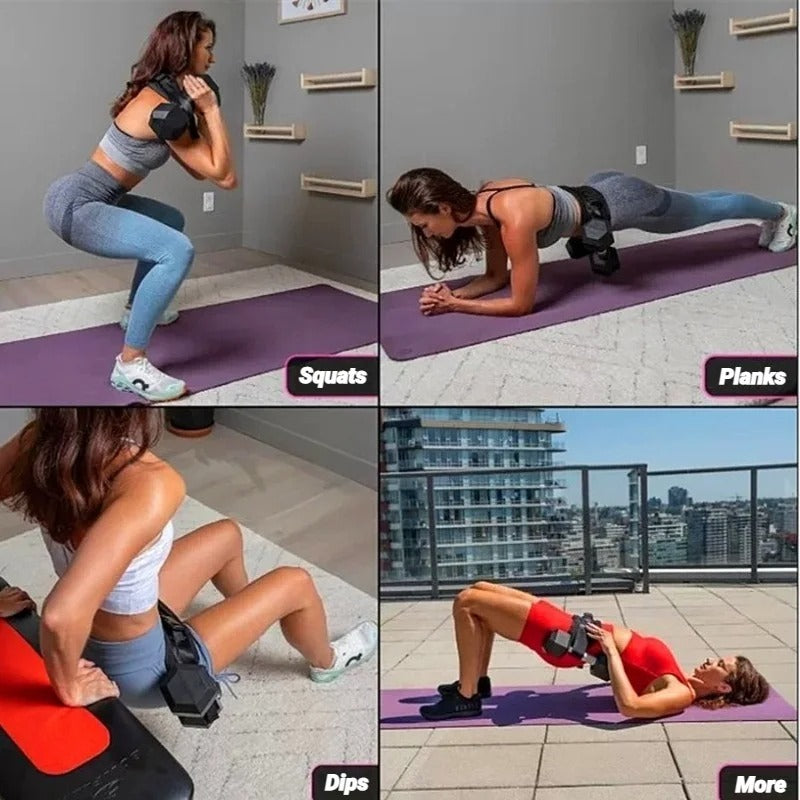 Premium Adjustable Hip Thrust Belt for Glutes & Hip Training