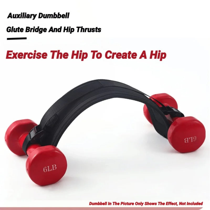 Premium Adjustable Hip Thrust Belt for Glutes & Hip Training